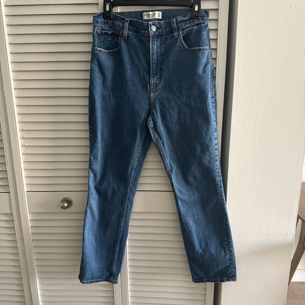Abercrombie & Fitch 90s slim straight ultra high rise Jeans